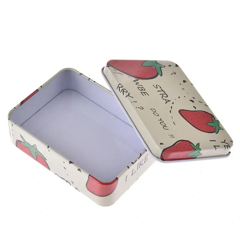 Storage Box Rectangular Iron Box Poker Case Cartoon Small Iron Box Jewelry Candy Small Storage Coin Bag Organizer
Storage Box Rectangular Iron Box Poker Case Cartoon Small Iron Box Jewelry Candy Small Storage Coin Bag Organizer