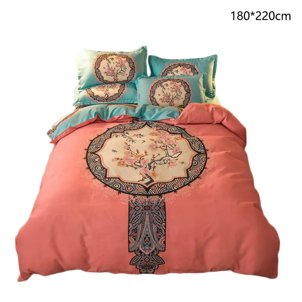 Soft Breathable Home Textile Quilt Cover Sheet Home, Hotel, Wedding As picture Pillowcase Set Bedding
Soft Breathable Home Textile Quilt Cover Sheet Home, Hotel, Wedding As picture Pillowcase Set Bedding