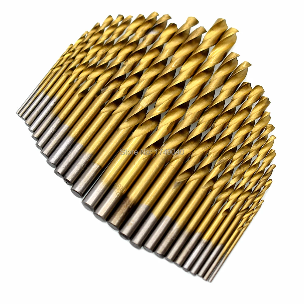 High Speed Steel Drill Bit 1.5mm to 6.5mm Woodworking Drill Bits Tools 26pcs Set for Plastic Wood Metal Drilling Hole Cutter
High Speed Steel Drill Bit 1.5mm to 6.5mm Woodworking Drill Bits Tools 26pcs Set for Plastic Wood Metal Drilling Hole Cutter