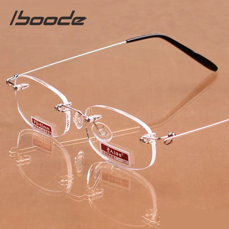 iboode Unisex Reading Glasses Brand Rimless Presbyopia Eyeglasses for Women Men Resin Clear Lens Reading Eye Glasses +1.0~4.0
iboode Unisex Reading Glasses Brand Rimless Presbyopia Eyeglasses for Women Men Resin Clear Lens Reading Eye Glasses +1.0~4.0