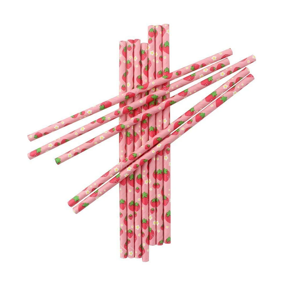 100 Pcs Paper Straws Fruit Patterned Degradable Eco-friendly Cocktail Straw Drinking Straw Drinking Paper Pipettes Party Decor
100 Pcs Paper Straws Fruit Patterned Degradable Eco-friendly Cocktail Straw Drinking Straw Drinking Paper Pipettes Party Decor