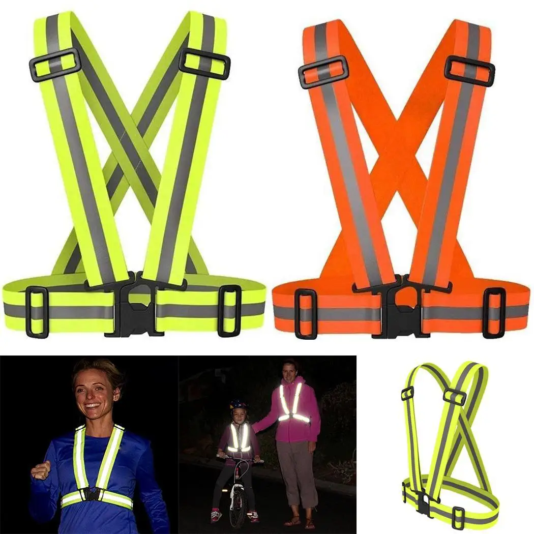 Night Sports Running Reflective Vest Riding Traffic 1.5cm Safety Reflective about 0.12kg 36cm-90cm Strap Vest
Night Sports Running Reflective Vest Riding Traffic 1.5cm Safety Reflective about 0.12kg 36cm-90cm Strap Vest