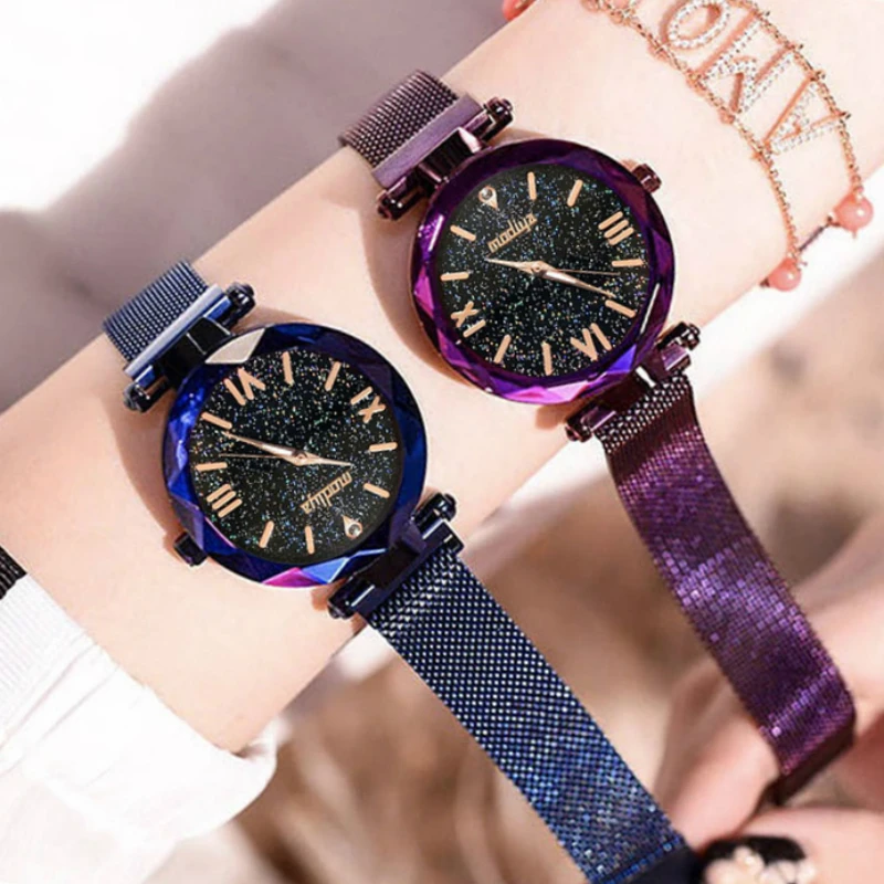 2019 Luxury Women Watch Magnetic Starry Sky Female Quartz Wristwatches Fashion Ladies Dresses Clock reloj mujer relogio feminino
2019 Luxury Women Watch Magnetic Starry Sky Female Quartz Wristwatches Fashion Ladies Dresses Clock reloj mujer relogio feminino
