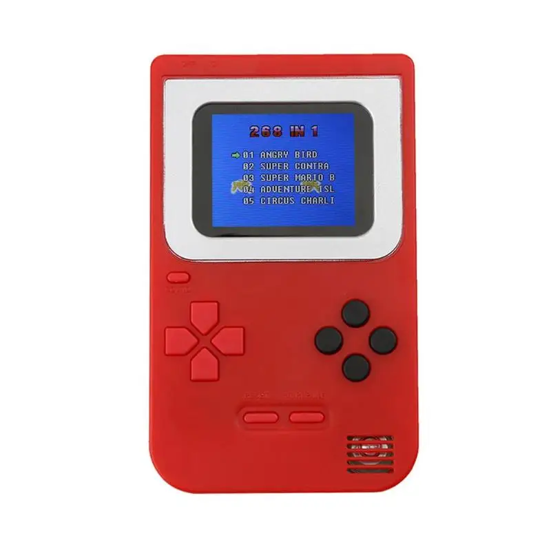 2 inch 3 AAA handheld game console Retro Mini Player video video bitboys Built-in 268 Classic No Repeat for FC Games 4 Colors
2 inch 3 AAA handheld game console Retro Mini Player video video bitboys Built-in 268 Classic No Repeat for FC Games 4 Colors