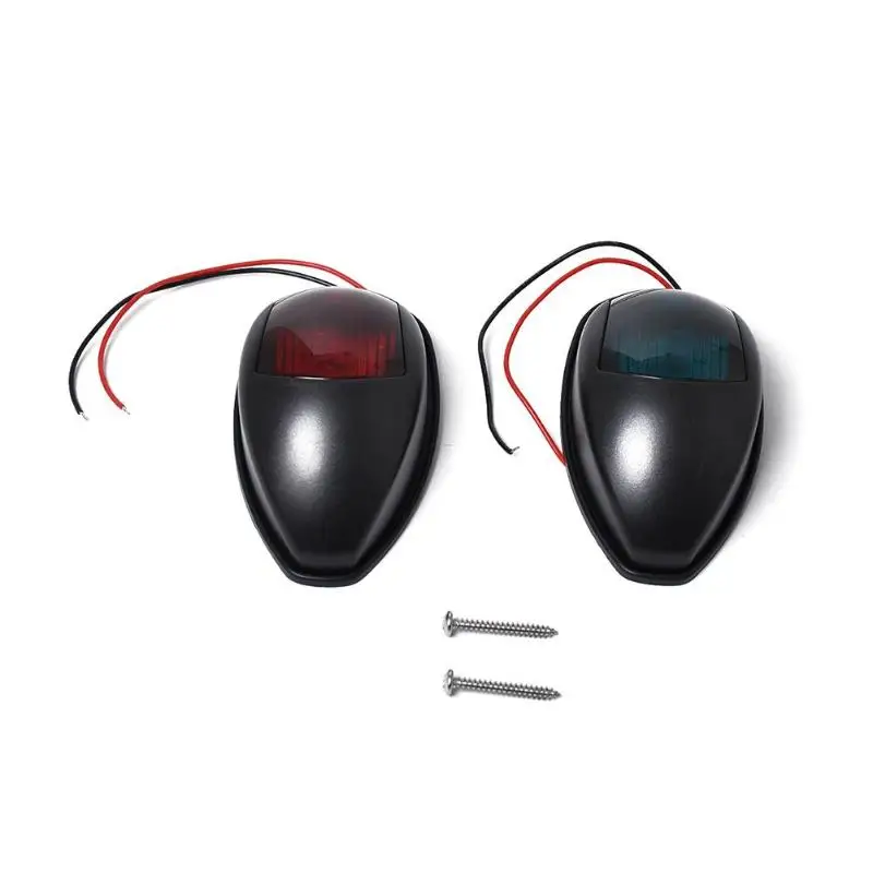 VODOOL Car Lights Signal Lamp Marine Boat White Cover Green Starboard Red Port Led Navigation Light Side Mounted IP66
VODOOL Car Lights Signal Lamp Marine Boat White Cover Green Starboard Red Port Led Navigation Light Side Mounted IP66