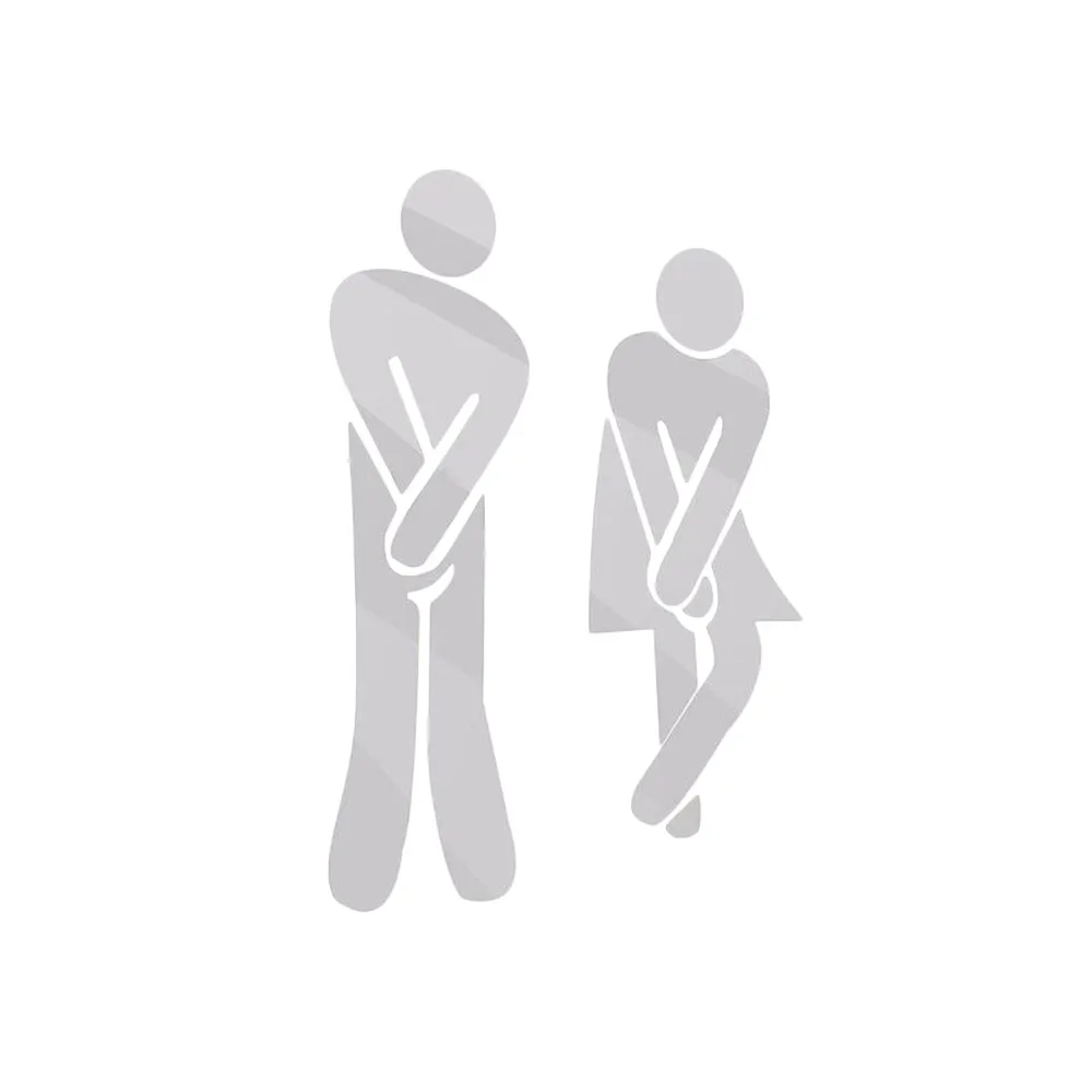 3D Mirror Toilet Door Men Women Bathroom Wall Sticker Door Bathroom Accessories Vinyl Decal Sign Art Painting
3D Mirror Toilet Door Men Women Bathroom Wall Sticker Door Bathroom Accessories Vinyl Decal Sign Art Painting