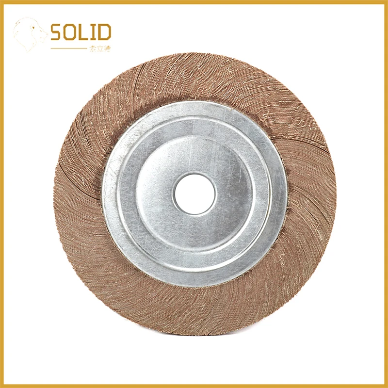 10" Sanding Flap Wheel Polishing Disc Abrasive Tool for Grinding Derusting of Metal, Automobile Manufacturing and Aluminum Alloy
10" Sanding Flap Wheel Polishing Disc Abrasive Tool for Grinding Derusting of Metal, Automobile Manufacturing and Aluminum Alloy