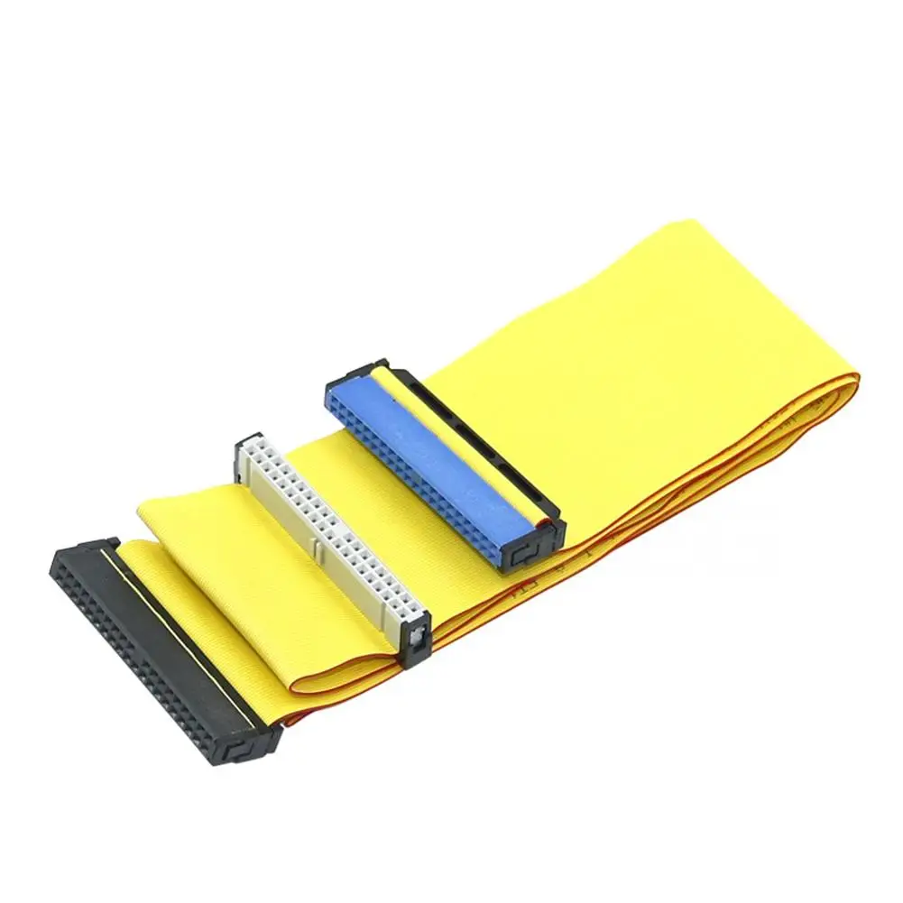 80cm 3.5" IDE ATA 40 Pin Hard Drive Ribbon Cable Computer Extension Wire Connector Dual Device
80cm 3.5" IDE ATA 40 Pin Hard Drive Ribbon Cable Computer Extension Wire Connector Dual Device