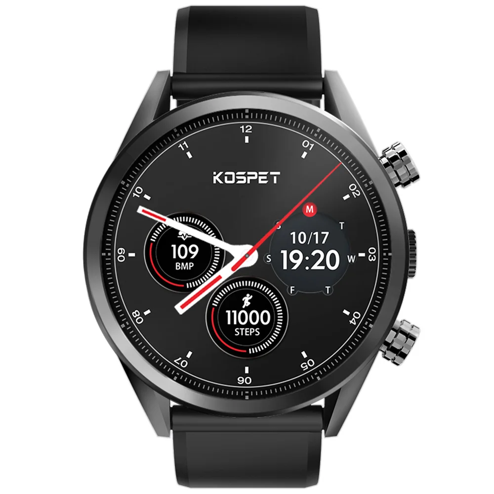 

Kospet Hope 4G 620mAh Smart Watch Phone 1.39 inch Android 7.1 MTK6739 Quad Core 1.3GHz 3GB RAM 32GB ROM 8.0MP Camera Smartwatch