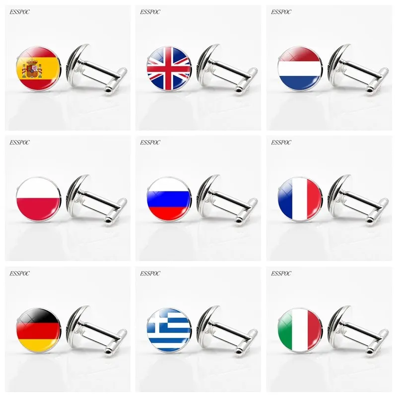 UK Flag Cufflinks Europe Country National Flag France Italy Spain Poland.Netherlands Russia Flag Men Wedding Cufflinks
UK Flag Cufflinks Europe Country National Flag France Italy Spain Poland.Netherlands Russia Flag Men Wedding Cufflinks