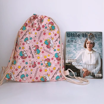 IVYYE Little Twin Star Fashion Canvas Backpacks Cartoon Drawstring Backpack Casual String Bags shopping Knapsack Unisex New
IVYYE Little Twin Star Fashion Canvas Backpacks Cartoon Drawstring Backpack Casual String Bags shopping Knapsack Unisex New
