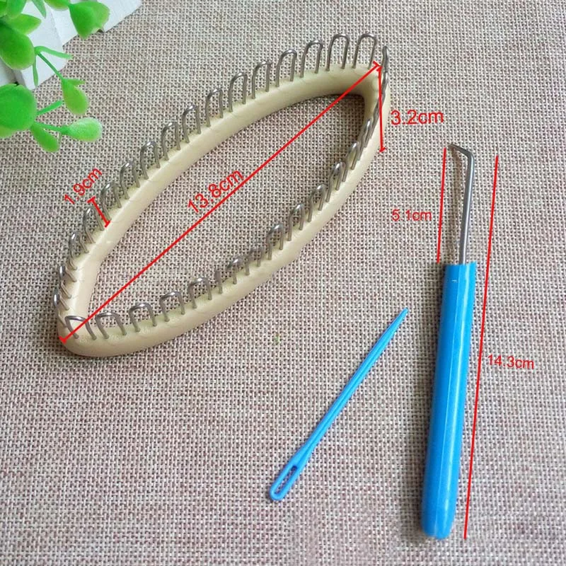1 Set Craft DIY Weaving Tools Knitting Loom Household Weaver Needle Sewing Knitting Tool Accessories Sock Scarf Hat
1 Set Craft DIY Weaving Tools Knitting Loom Household Weaver Needle Sewing Knitting Tool Accessories Sock Scarf Hat