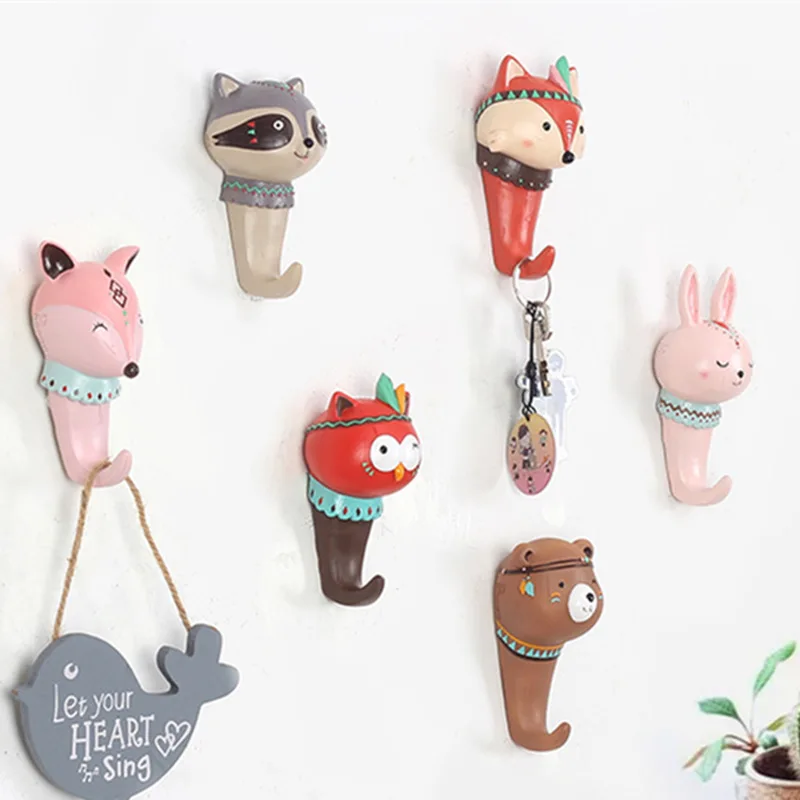 American Decorative Cute Hook Children Room Wall Animal Hook Creative Resin Animal Model Bathroom Wall Hook Coat Hook
American Decorative Cute Hook Children Room Wall Animal Hook Creative Resin Animal Model Bathroom Wall Hook Coat Hook