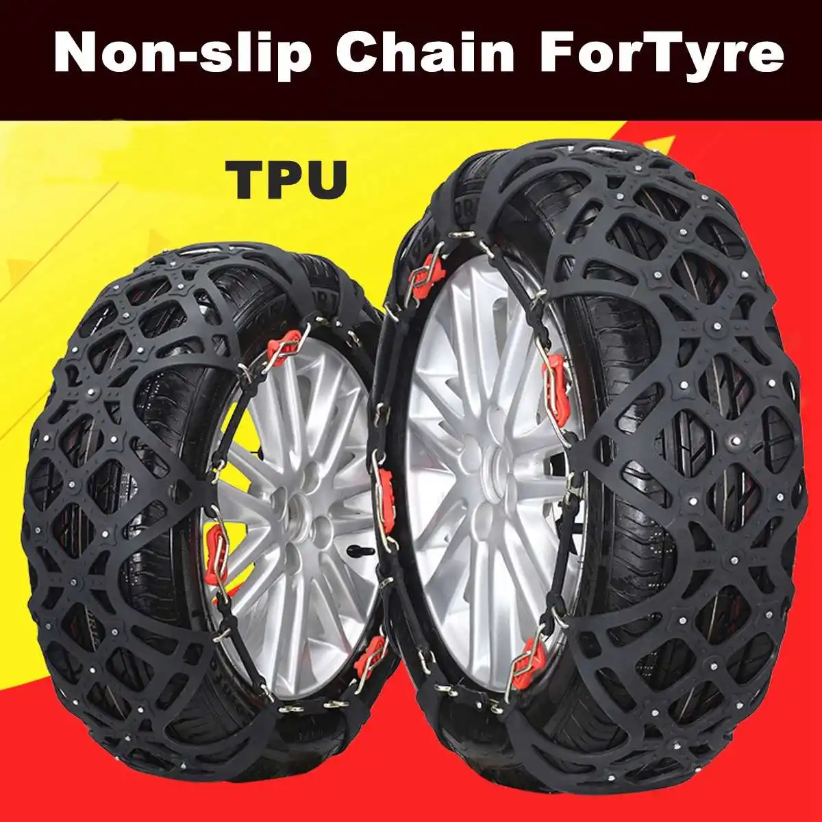 Snow Chains Car Tyre Snow Chain 1 Set 6pcs Auto For Tyre Model 175/65r14 175/70r14 175/75r14
Snow Chains Car Tyre Snow Chain 1 Set 6pcs Auto For Tyre Model 175/65r14 175/70r14 175/75r14