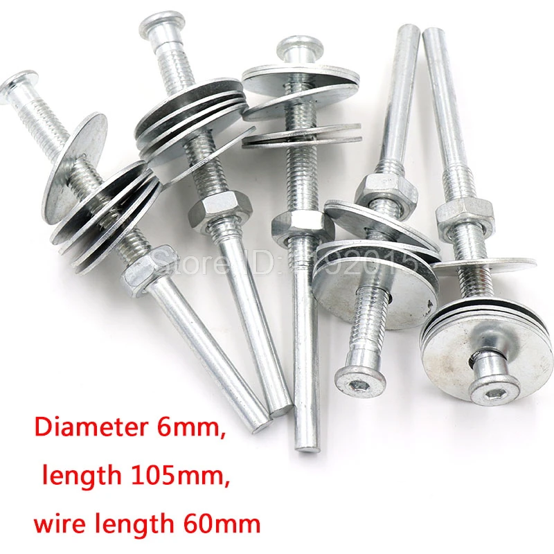ZtDpLsd 1Pcs 6mm Shank Mandrel Connecting Rod DuPont Polishing Head Screw Drill Polisher Extension Thread Rod With Washer Link
ZtDpLsd 1Pcs 6mm Shank Mandrel Connecting Rod DuPont Polishing Head Screw Drill Polisher Extension Thread Rod With Washer Link