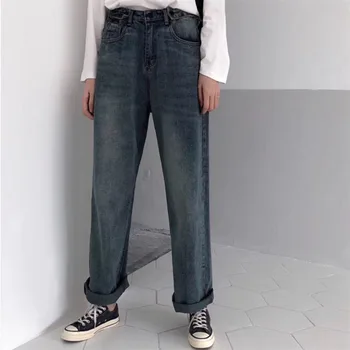 Women's Boyfriend Jeans 2019 Spring Summer Casual Washed Denim Pants Women Mom High Waisted Loose Ladies Straight Jeans
Women's Boyfriend Jeans 2019 Spring Summer Casual Washed Denim Pants Women Mom High Waisted Loose Ladies Straight Jeans
