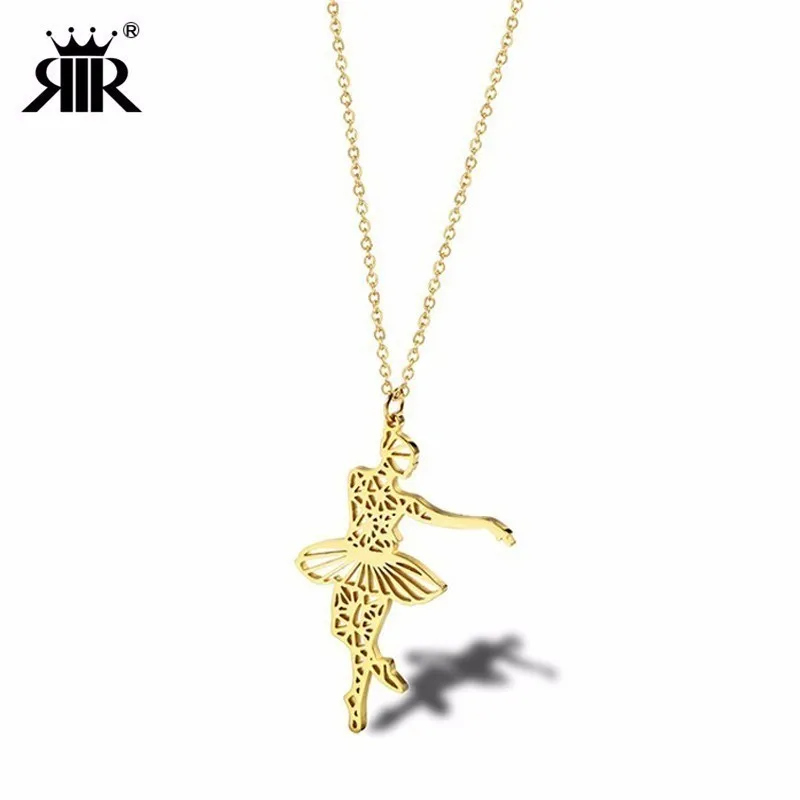 RIR Minimalist Stainless Steel Geometric Ballet Pendant Necklace Ballet Goddess Necklace Dance Performance Dancer's Best Gift
RIR Minimalist Stainless Steel Geometric Ballet Pendant Necklace Ballet Goddess Necklace Dance Performance Dancer's Best Gift