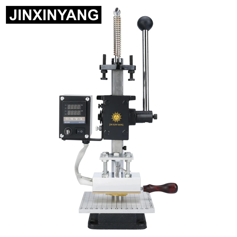 JINXINYANG T slot Hot Foil Stamping Machine Embossing Manual Leather Paper Wood Machine With Measure Line Letters heat press
JINXINYANG T slot Hot Foil Stamping Machine Embossing Manual Leather Paper Wood Machine With Measure Line Letters heat press