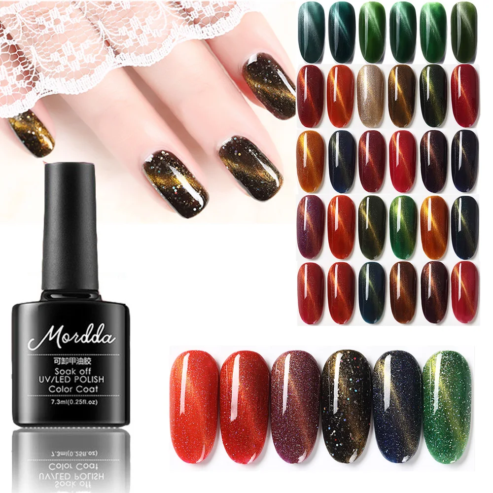 2019 New 42 Color UV Gel Nail Polish Cat Eye UV LED Gel Nail Polish Magnet Hybrid Varnish Semi Permanent Nails Art Lacquer
2019 New 42 Color UV Gel Nail Polish Cat Eye UV LED Gel Nail Polish Magnet Hybrid Varnish Semi Permanent Nails Art Lacquer