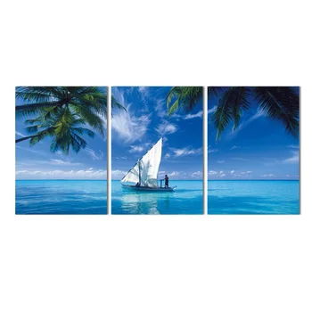 Modern Home Decor Living Room 3 Panel Blue Ocean Scenery Frame Wall Artwork Poster Painting Modular shipped 24 hours
Modern Home Decor Living Room 3 Panel Blue Ocean Scenery Frame Wall Artwork Poster Painting Modular shipped 24 hours