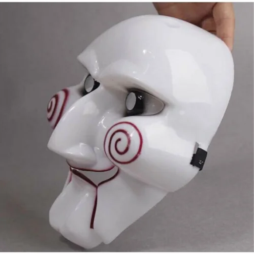 Halloween Party Cosplay Billy Jigsaw Saw Puppet Mask Masquerade Costume Prop New
Halloween Party Cosplay Billy Jigsaw Saw Puppet Mask Masquerade Costume Prop New