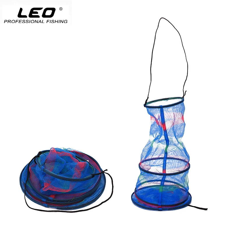 LEO Colorful 3 Layers Collapsible Fishing Net Basket to Keep Fish Alive in the Water Fishing Creels 65cm Fishing Tools
LEO Colorful 3 Layers Collapsible Fishing Net Basket to Keep Fish Alive in the Water Fishing Creels 65cm Fishing Tools