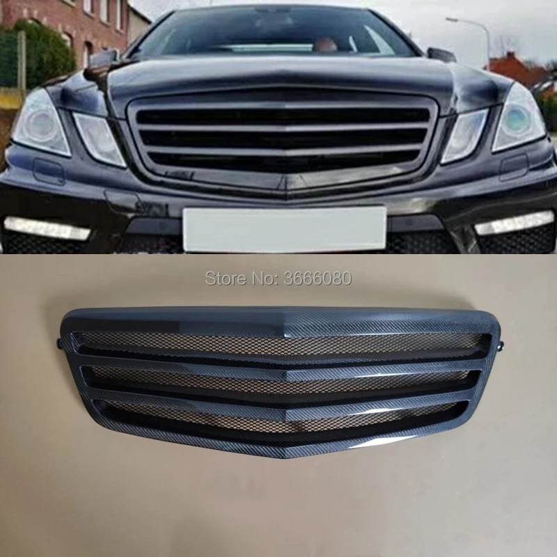 SHCHCG For Benz W212 E200 E260 E300 2010 2011 2012 2013 Exterior Carbon Fiber Front Bumper Grill Front Center Grille Decoration
SHCHCG For Benz W212 E200 E260 E300 2010 2011 2012 2013 Exterior Carbon Fiber Front Bumper Grill Front Center Grille Decoration