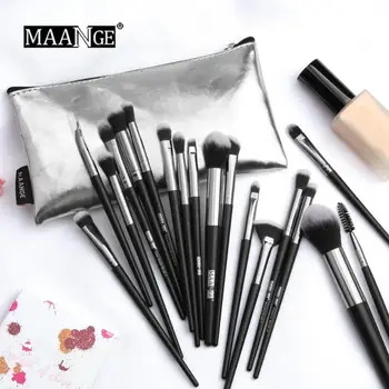 MAANGE Professional 18pcs Makeup Brushes Set Powder Concealer Foundation Blush Make up Brushes Tools Beauty Tool With Bag
MAANGE Professional 18pcs Makeup Brushes Set Powder Concealer Foundation Blush Make up Brushes Tools Beauty Tool With Bag
