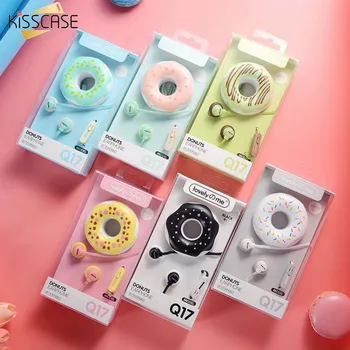 KISSCASE Cute Donuts Macarons Earphones 3.5mm in-ear Stereo Wired Earbuds with mic Earphone Case for iPhone Xiaomi Girls MP4
KISSCASE Cute Donuts Macarons Earphones 3.5mm in-ear Stereo Wired Earbuds with mic Earphone Case for iPhone Xiaomi Girls MP4