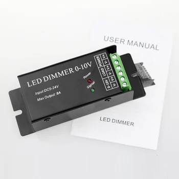 0-10v Led Strip Dimmer input DC 5-24v Output 0-10v signal Led Dimmer for led Strip Lamp
0-10v Led Strip Dimmer input DC 5-24v Output 0-10v signal Led Dimmer for led Strip Lamp