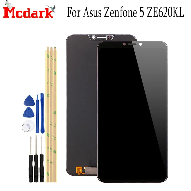 6.2 inch For Asus Zenfone 5 ZE620KL Replacement Accessories LCD Display+Touch Screen for Asus Zenfone 5 ZE620KL Phone +Tools 
6.2 inch For Asus Zenfone 5 ZE620KL Replacement Accessories LCD Display+Touch Screen for Asus Zenfone 5 ZE620KL Phone +Tools