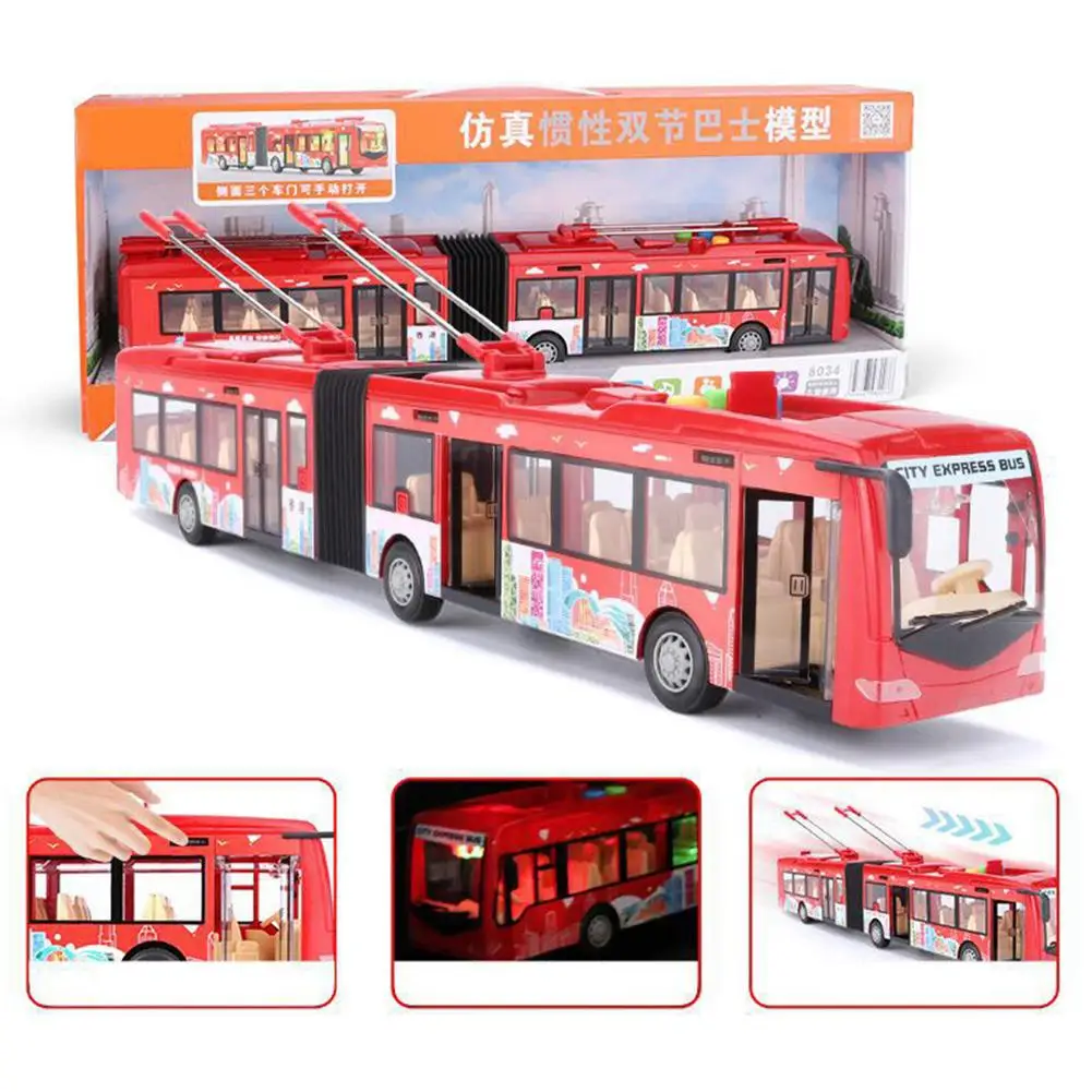 Simulation Electronic City Bus Music Light Car Educational Toy Traffic Model Flashing Light Toy Bus for Children Kids Inertia
Simulation Electronic City Bus Music Light Car Educational Toy Traffic Model Flashing Light Toy Bus for Children Kids Inertia