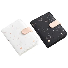 Mignon Planificateur Quotidien Mensuel Doublé Cahier D'étude Journal Carnet De Voyage Bureau Fournitures Scolaires Cadeau(China)