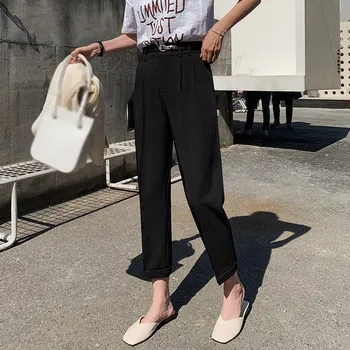 Women Casual Sashes Pants Solid Elegant Ol Style Pencil Pants Pockets High Waist Elegant Work Suit Trousers
Women Casual Sashes Pants Solid Elegant Ol Style Pencil Pants Pockets High Waist Elegant Work Suit Trousers