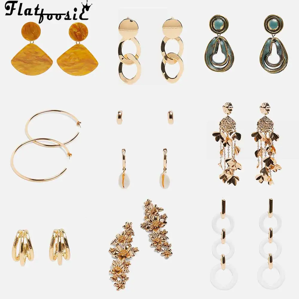 Flatfoosie 2019 New Vintage ZA Drop Earrings Jewelry Earrings for Women Metal Resin Ethnic Statement Dangle Earring Party Bijoux
Flatfoosie 2019 New Vintage ZA Drop Earrings Jewelry Earrings for Women Metal Resin Ethnic Statement Dangle Earring Party Bijoux