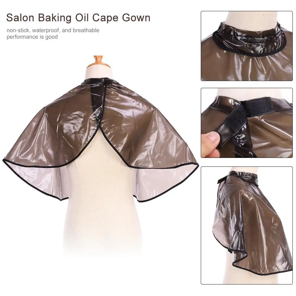 Hair Cutting Collar Waterproof Colouring Cape Barber Cloth Hairdressing Hair Dye Gown Perm Baking Oil Cape Tool #85790 Salon
Hair Cutting Collar Waterproof Colouring Cape Barber Cloth Hairdressing Hair Dye Gown Perm Baking Oil Cape Tool #85790 Salon