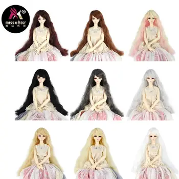 Miss U Hair 1/3 8-9Inch and 1/4 7-8Inch Long Kinky Curly Black White Grey Color BJD DOD Doll Hair Wig Accessories Not for Human
Miss U Hair 1/3 8-9Inch and 1/4 7-8Inch Long Kinky Curly Black White Grey Color BJD DOD Doll Hair Wig Accessories Not for Human