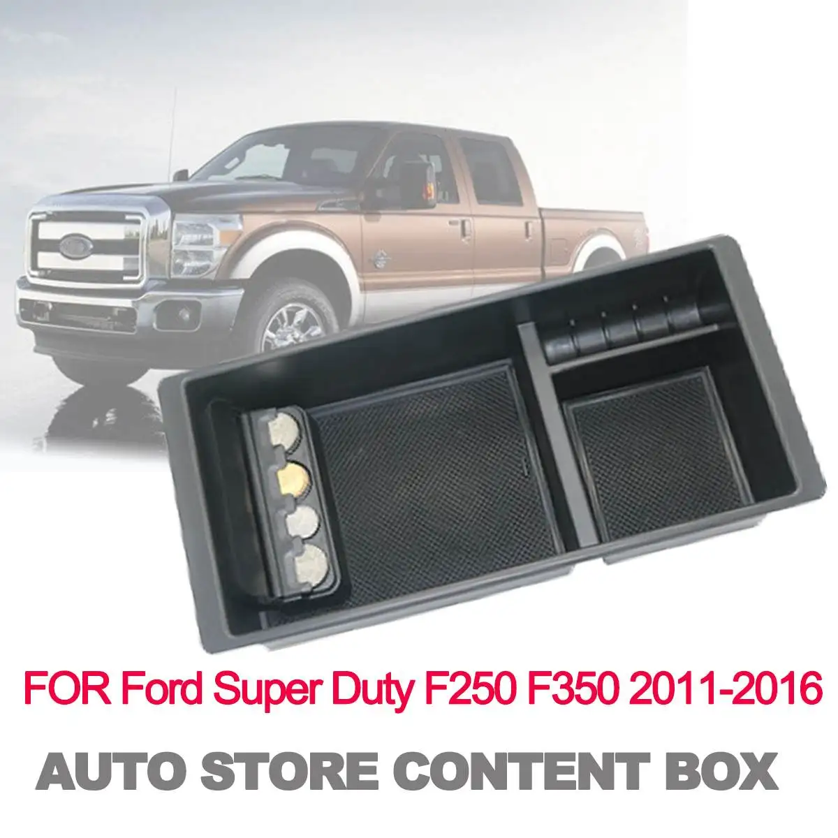 Car central armrest box for Ford F250 F350 Super Duty 2011-2016 Interior Accessories Stowing Tidying Center Console Organizer
Car central armrest box for Ford F250 F350 Super Duty 2011-2016 Interior Accessories Stowing Tidying Center Console Organizer