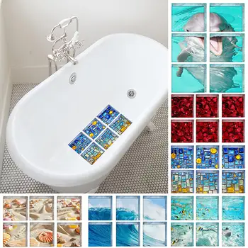 Creative 6 PCS 3D Bath Stickers Colorful Series Non Slip Tattoos Tub Decals Appliques For Bath Decor Real Touch Stickers
Creative 6 PCS 3D Bath Stickers Colorful Series Non Slip Tattoos Tub Decals Appliques For Bath Decor Real Touch Stickers