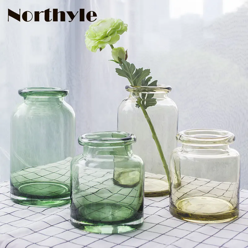 DH troditional green glass floor vase home decoration clear sandy beige Flower glass vase wedding decoration vases
DH troditional green glass floor vase home decoration clear sandy beige Flower glass vase wedding decoration vases