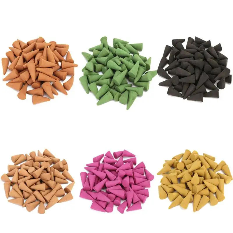 50Pcs/Bag Incense Burner Cones Jasmine Tea Lemon Rose Sandalwood Agarwood Fragrant Bullet Shape Incense For Smoke Tower
50Pcs/Bag Incense Burner Cones Jasmine Tea Lemon Rose Sandalwood Agarwood Fragrant Bullet Shape Incense For Smoke Tower