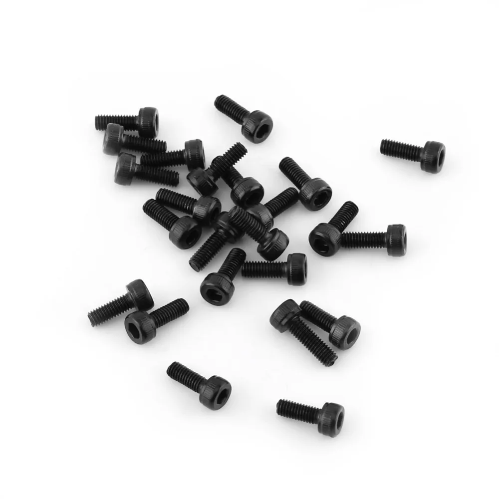 24Pcs M3*4/5/6/8/10/12/14/16/20/25/30/35/40/50mm Fully Threaded Hex Socket Screws Cap Head Bolt Screw Set Round Head Screws Hot
24Pcs M3*4/5/6/8/10/12/14/16/20/25/30/35/40/50mm Fully Threaded Hex Socket Screws Cap Head Bolt Screw Set Round Head Screws Hot
