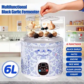 6L Automatic Black Garlic Fermenter Home DIY 220V Multifunctional Zymolysis Yogurt Maker Natto Rice Wine Machine New Arrival2019 
6L Automatic Black Garlic Fermenter Home DIY 220V Multifunctional Zymolysis Yogurt Maker Natto Rice Wine Machine New Arrival2019