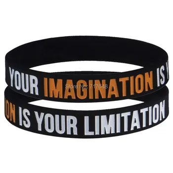 100pcs Daily Discipline Motivating Your Imagination Is Your Limitation wristband silicone bracelets free shipping by epacket A
100pcs Daily Discipline Motivating Your Imagination Is Your Limitation wristband silicone bracelets free shipping by epacket A