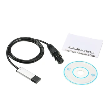 New Style USB to DMX Interface Adapter LED DMX512 Computer PC Stage Lighting Controller Dimmer
New Style USB to DMX Interface Adapter LED DMX512 Computer PC Stage Lighting Controller Dimmer