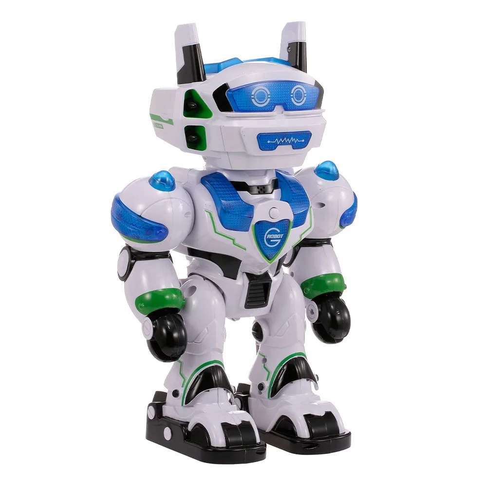 Intelligent Handsome robot is a voice RC Robot Interactive Conversion Dance Voice Control Robot with Light and Song Story
Intelligent Handsome robot is a voice RC Robot Interactive Conversion Dance Voice Control Robot with Light and Song Story