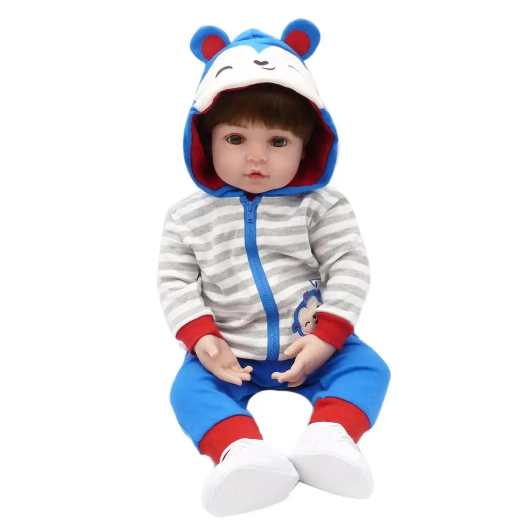 Kids Soft Silicone Realistic With Clothes Collectibles, Gift, Playmate Birth Certificate Reborn Baby Doll
Kids Soft Silicone Realistic With Clothes Collectibles, Gift, Playmate Birth Certificate Reborn Baby Doll