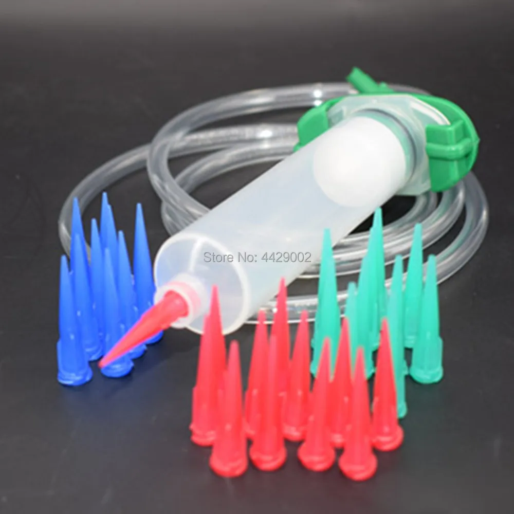 300pcs 18G 22G 25G Tapered Dispensing Tips Glue Dispensing Needle + 30cc Syringe Barrel Adapter + 30cc Sealant Syringe Barrel
300pcs 18G 22G 25G Tapered Dispensing Tips Glue Dispensing Needle + 30cc Syringe Barrel Adapter + 30cc Sealant Syringe Barrel