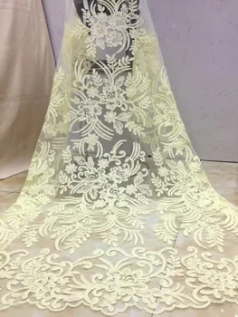 Hot Sale African Lace Fabric With YELLOW 2019 Fashion French Lace Fabric Nigerian Fabric Bridal High Quality For Women
Hot Sale African Lace Fabric With YELLOW 2019 Fashion French Lace Fabric Nigerian Fabric Bridal High Quality For Women