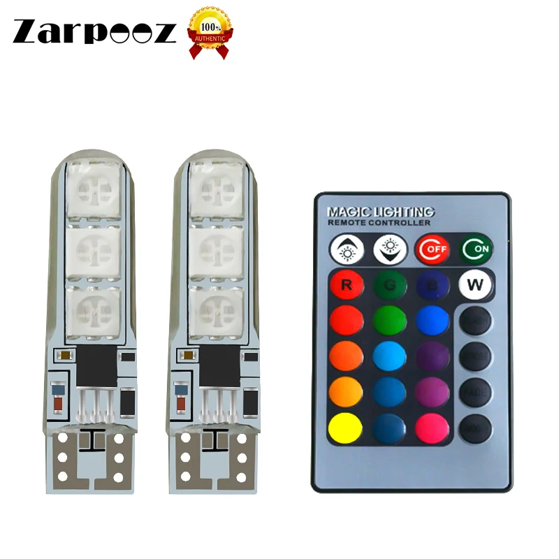 Zarpooz 2PCS Auto Lights Width Lights Source Colors Strobe Light LED Car Interior Fancy Dome Read Bulb Remote Kit
Zarpooz 2PCS Auto Lights Width Lights Source Colors Strobe Light LED Car Interior Fancy Dome Read Bulb Remote Kit